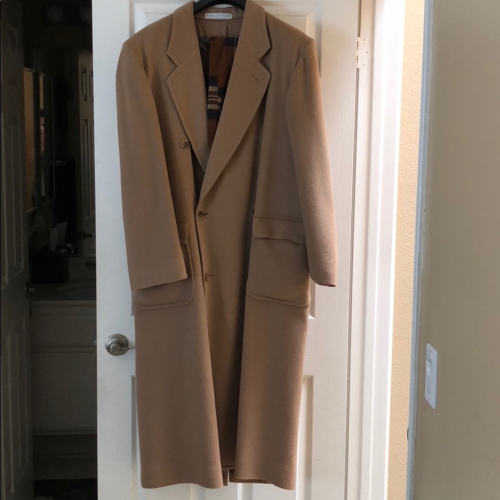 Men’s big & tall camel colored Perry Ellis jacket